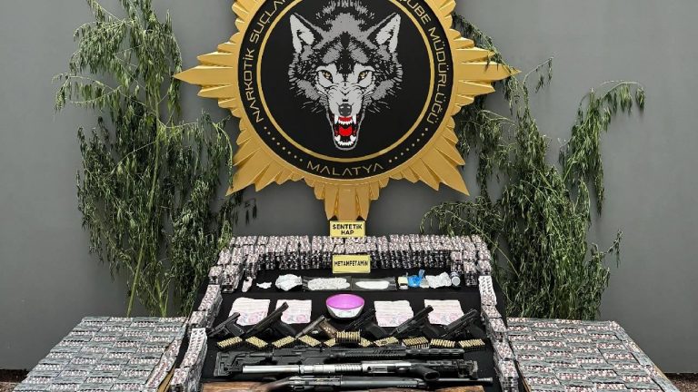 Malatya’da uyuşturucu operasyonunda 20 şüpheli yakalandı