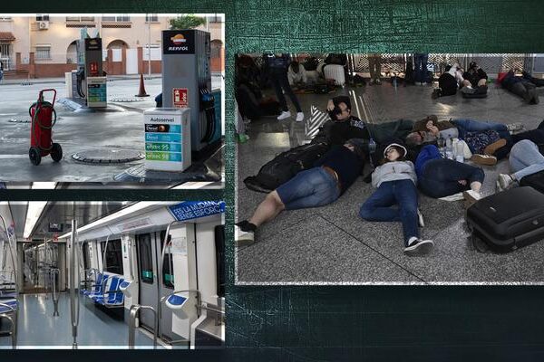 İletişim, ulaşım, sağlık … Avrupa’da elektrik kayboldu, hayat durdu! Kaos fotoğraflara yansıtıldı