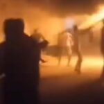 ADIYaman’da korku dolu anlar! Konteyner Şehrinde Ateş
