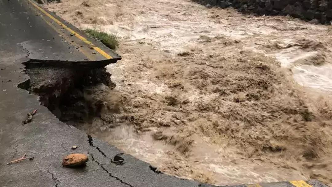 Rize Nightmare Lives! Köprü ve Yol çöktü, Ayder Plateau Yolu ulaşım için kapatıldı ... Meteoroloji 4'ten kritik uyarı 4