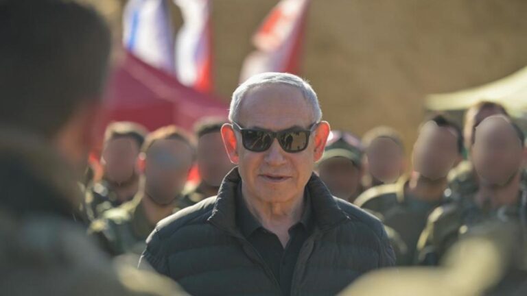 Netanyahu İsrail işgali altındaki güney Suriye bölgesine gitti