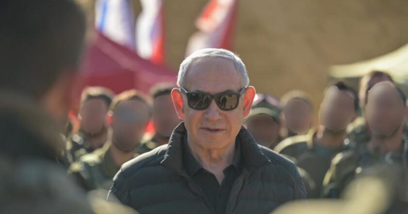 Netanyahu İsrail işgali altındaki güney Suriye bölgesine gitti