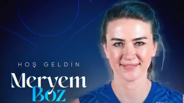 Aydın voleybolda Meryem Boz’la anlaştı